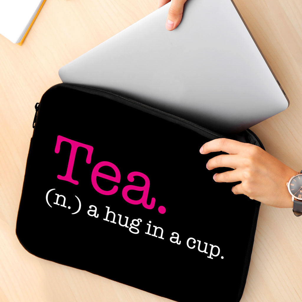 Tea Lover MacBook Pro 16" Two-Sided Sleeve - Funny Design Laptop Sleeve - Best Print MacBook Sleeve