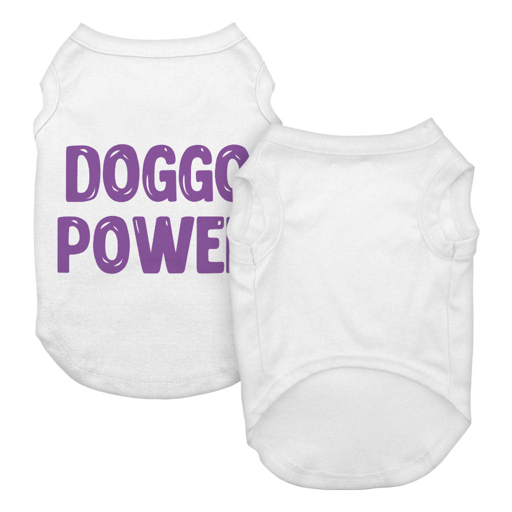 Cool Print Dog Tank - Cool Design Dog T-Shirt - Themed Dog Clothing