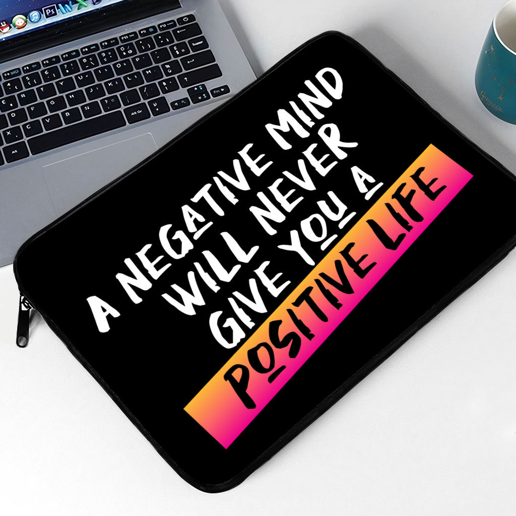 Positive Quote MacBook Pro 14" Sleeve - Trendy Laptop Sleeve - Cool MacBook Sleeve