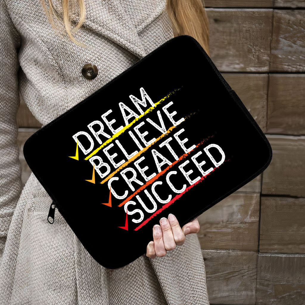 Motivational iPad Sleeve - Best Design Tablet Sleeve - Cool Carrying Case