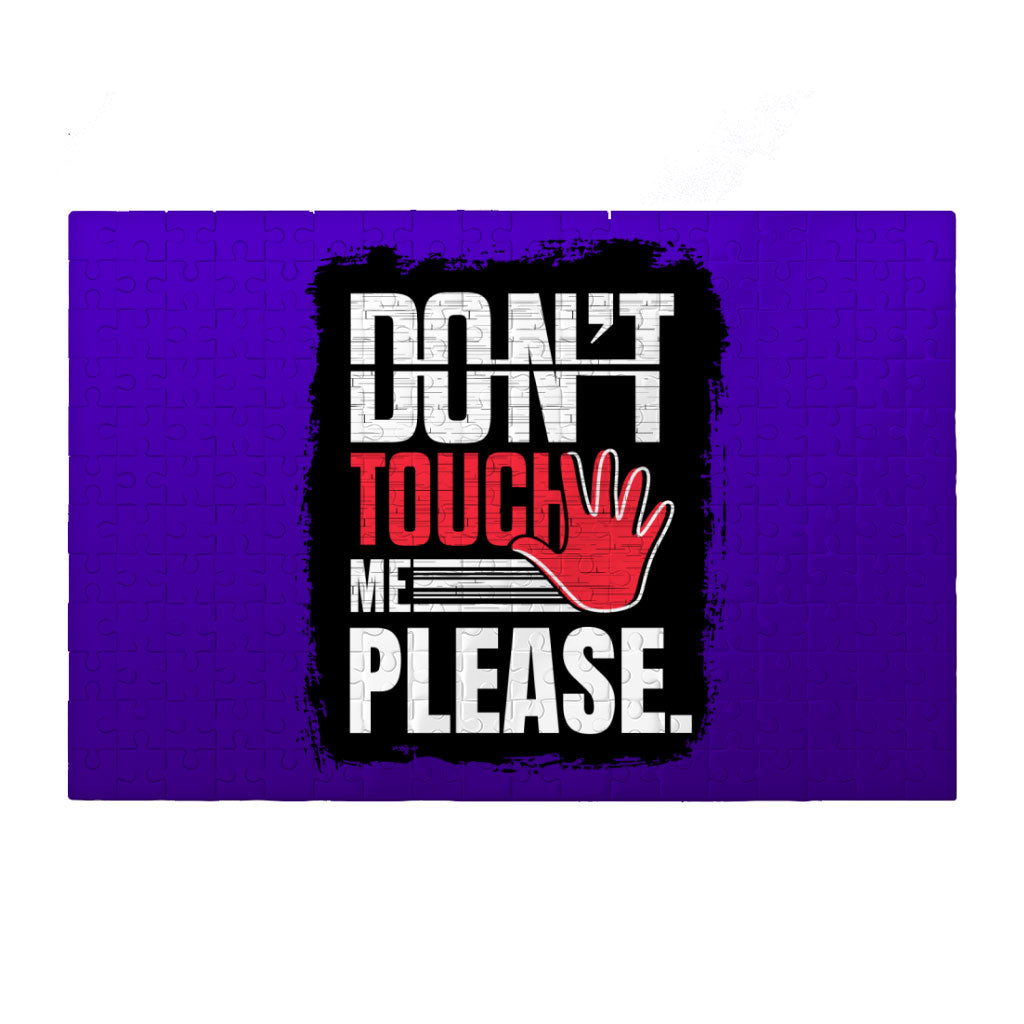 Don't Touch Me Puzzles - Sarcastic Jigsaw Puzzle - Funny Puzzles