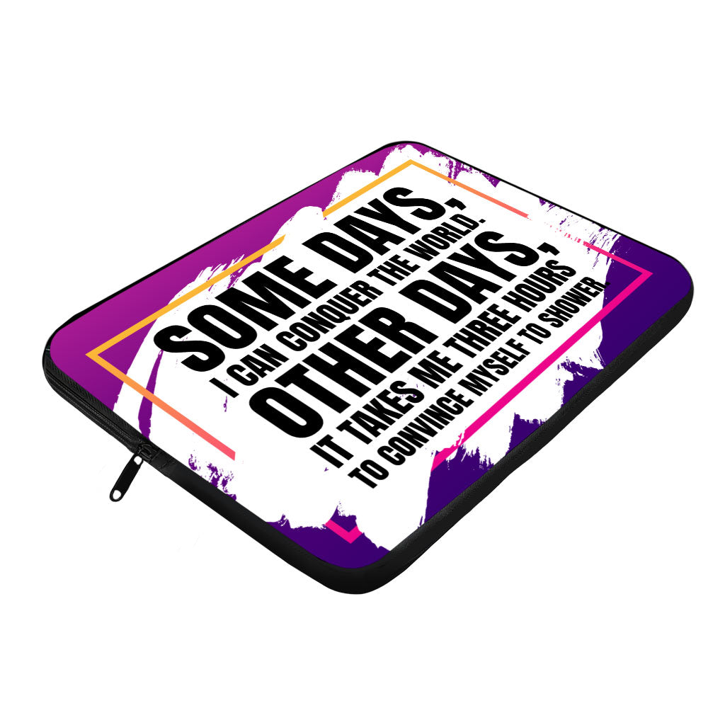 Funny Quote MacBook Air 14" Sleeve - Best Design Laptop Sleeve - Graphic MacBook Sleeve