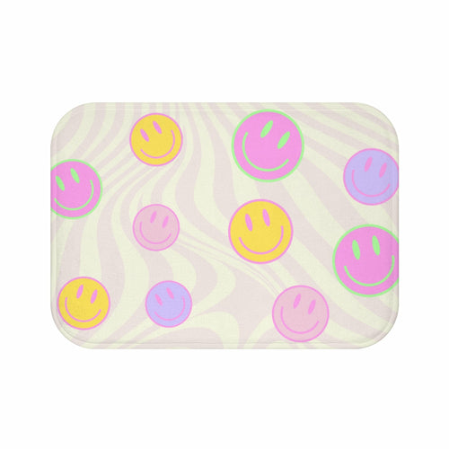 Smiley Faces Bath Mat