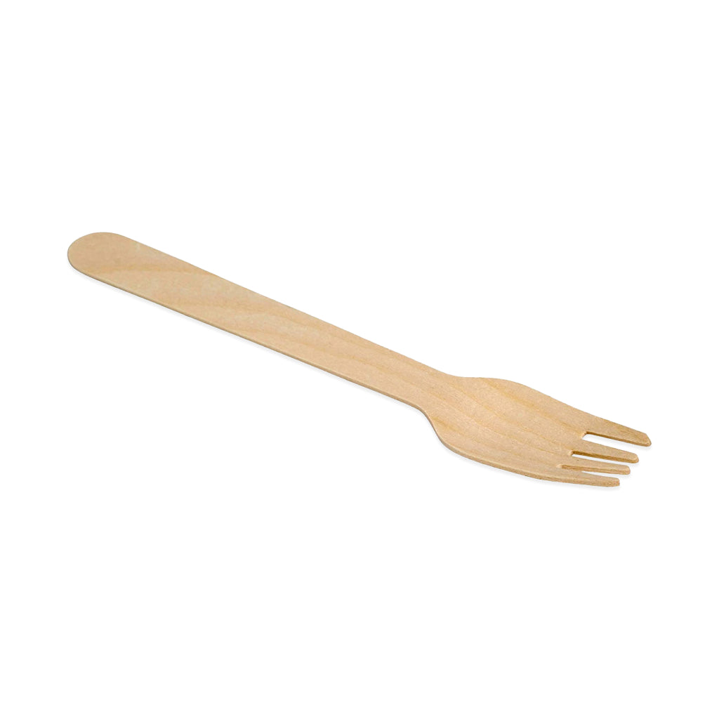 Birchwood Disposable Forks (100 Pcs)