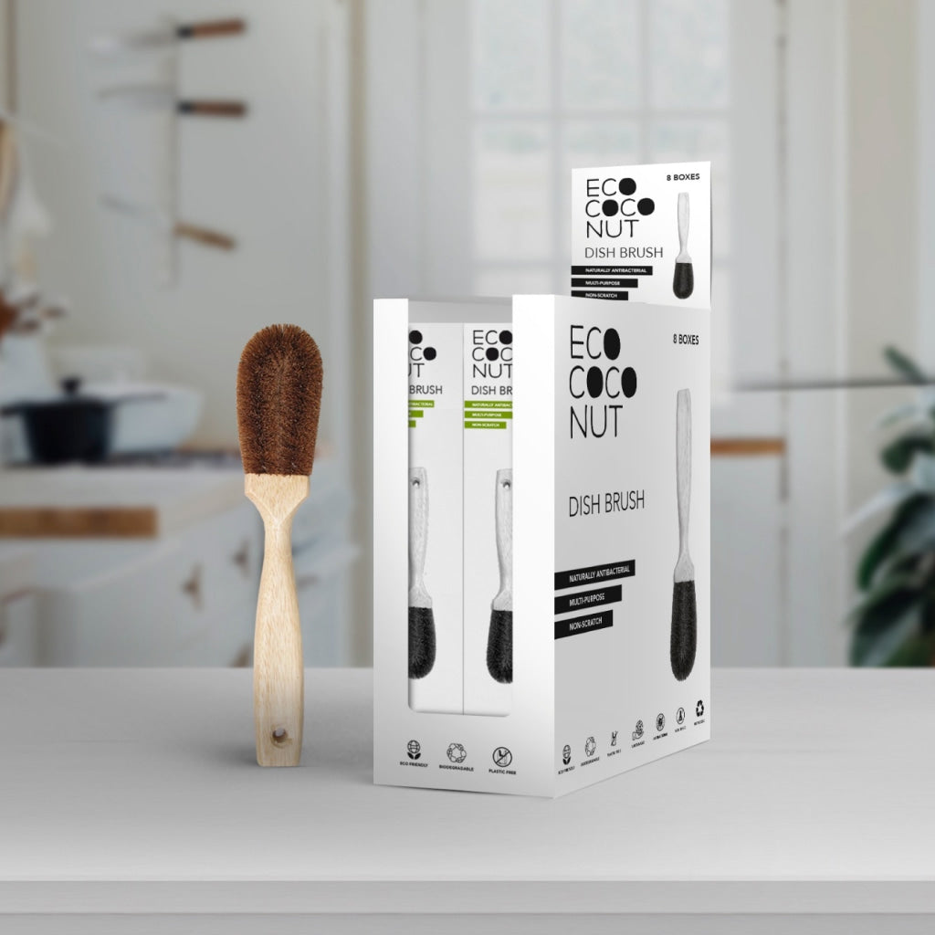 EcoCoconut Kitchen Cleaning Brush