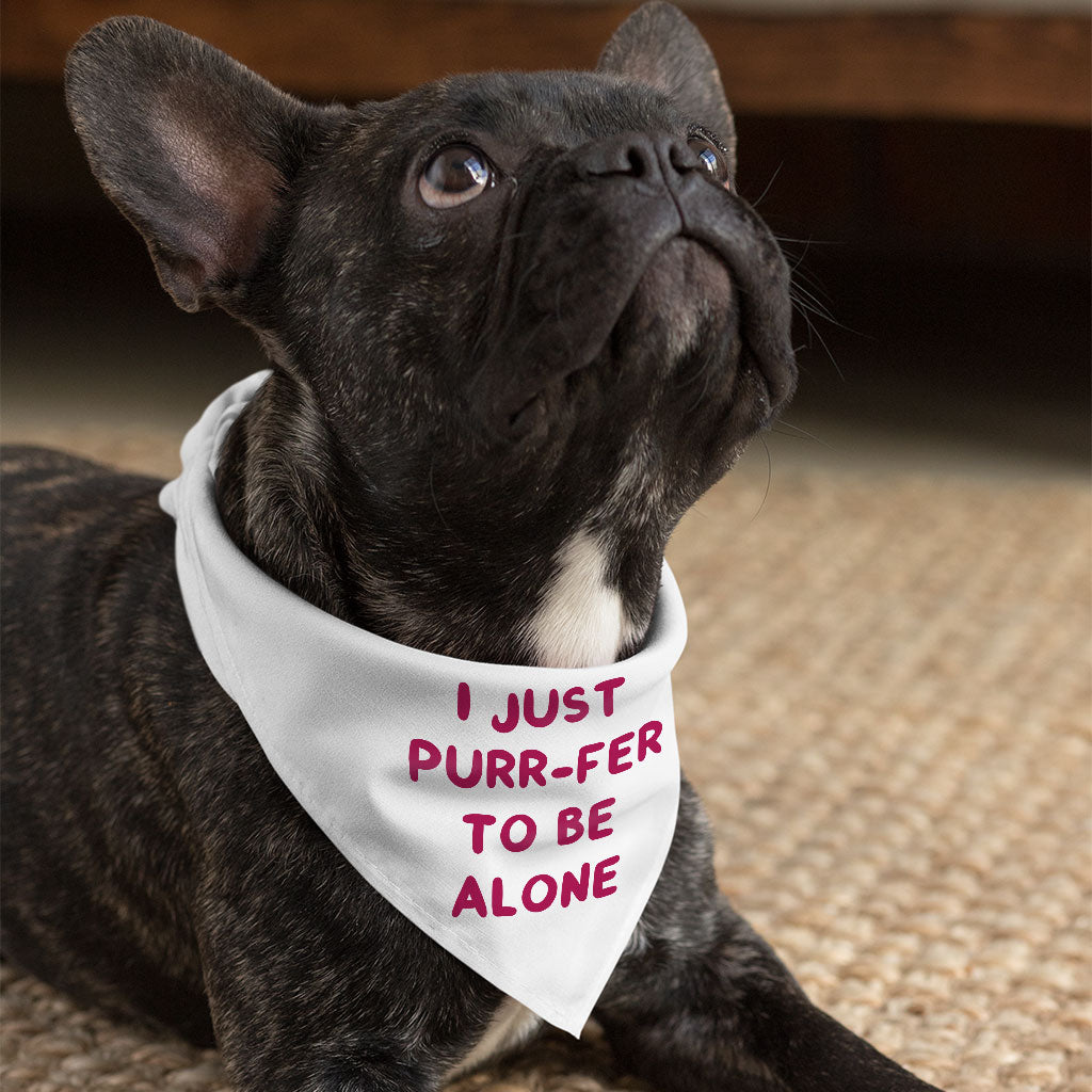 Cute Funny Pet Bandana - Creative Dog Bandana - Printed Pet Scarf