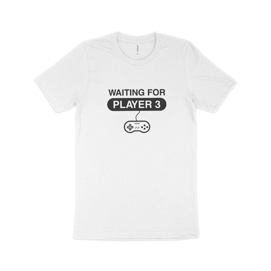 Waiting For Player 3 Women’s Jersey T-Shirt Made in USA