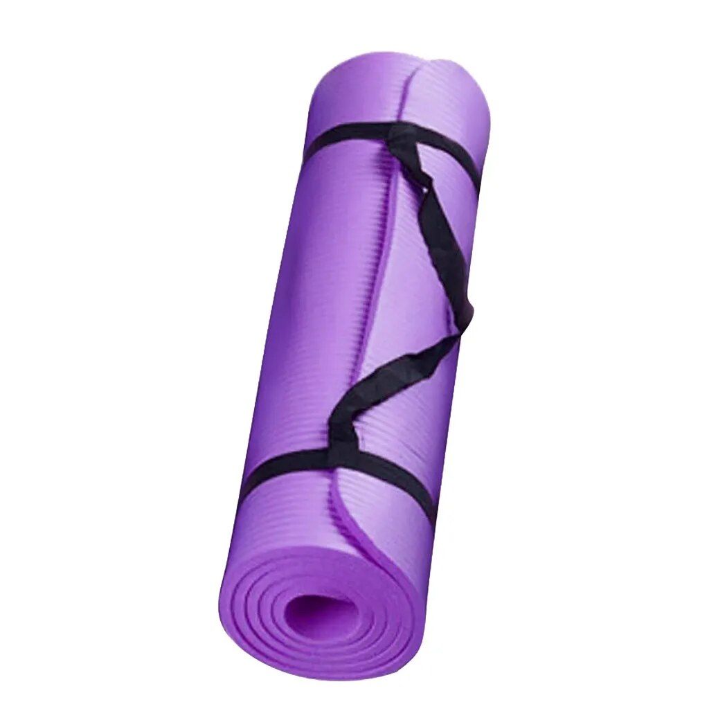 Compact Anti-Skid Yoga Mat for Knee, Wrist & Hips Support