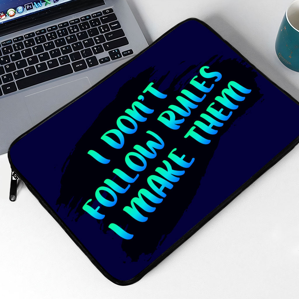 Cool Quote MacBook Pro 14" Sleeve - Printed Laptop Sleeve - Themed MacBook Sleeve