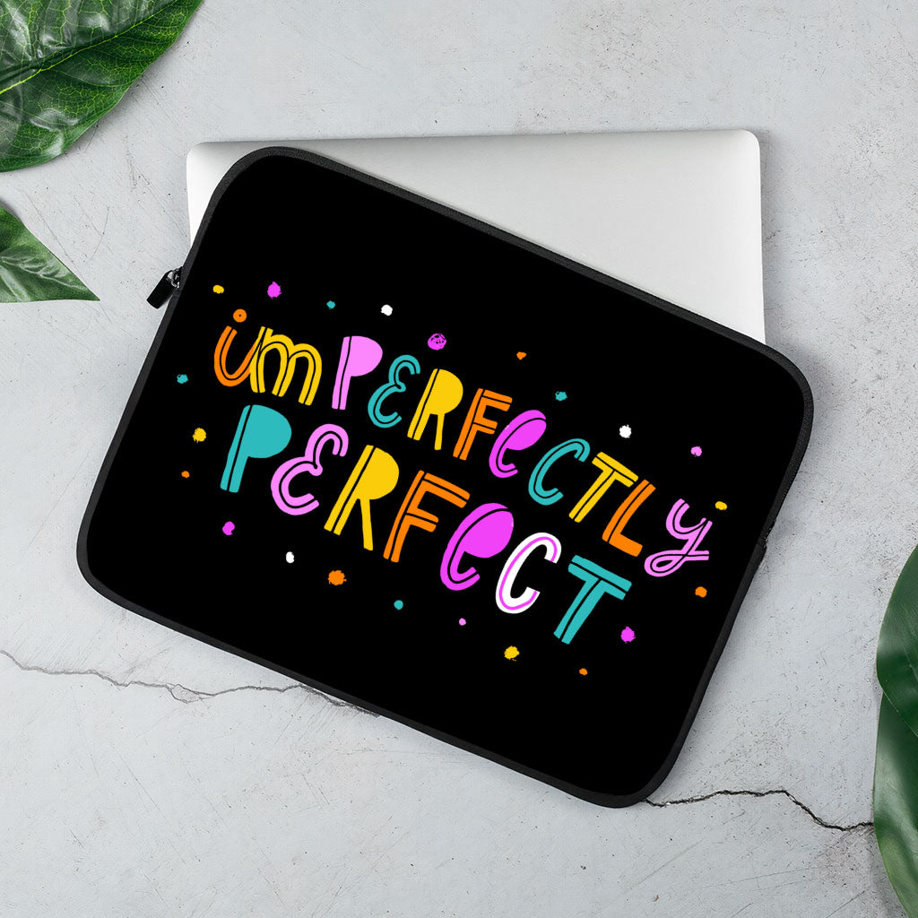 Imperfectly Perfect MacBook Pro 14" Two-Sided Sleeve - Funny Laptop Sleeve - Best MacBook Sleeve