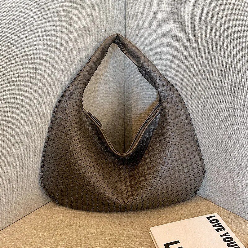 Korean Chic Knit Tote