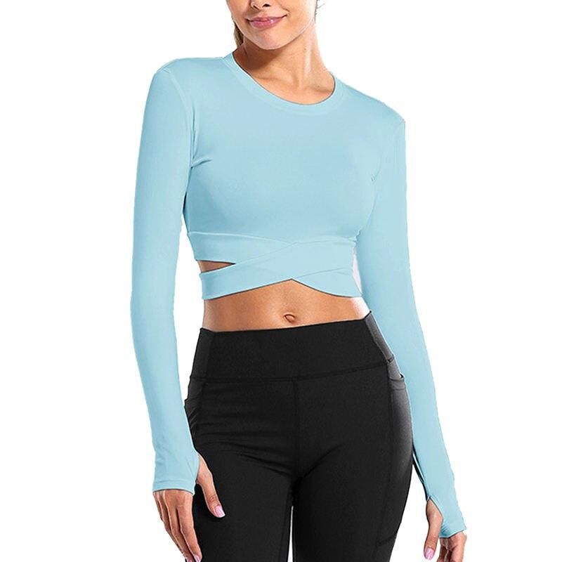 Women's Breathable Sports Crop Top