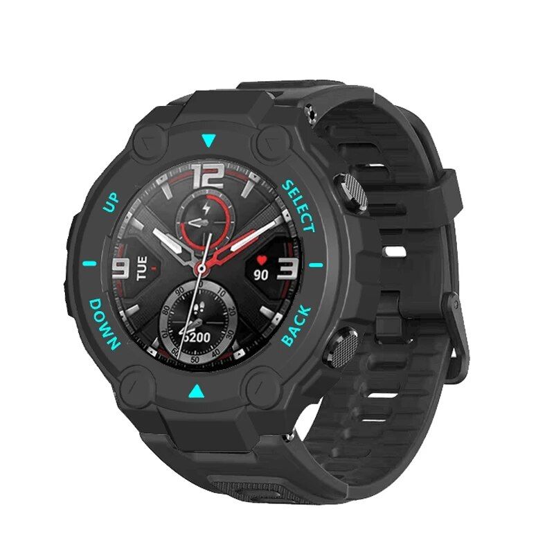 Amazfit T-Rex Series Rugged Smartwatch Protector Case - Edge Bumper & Screen Guard