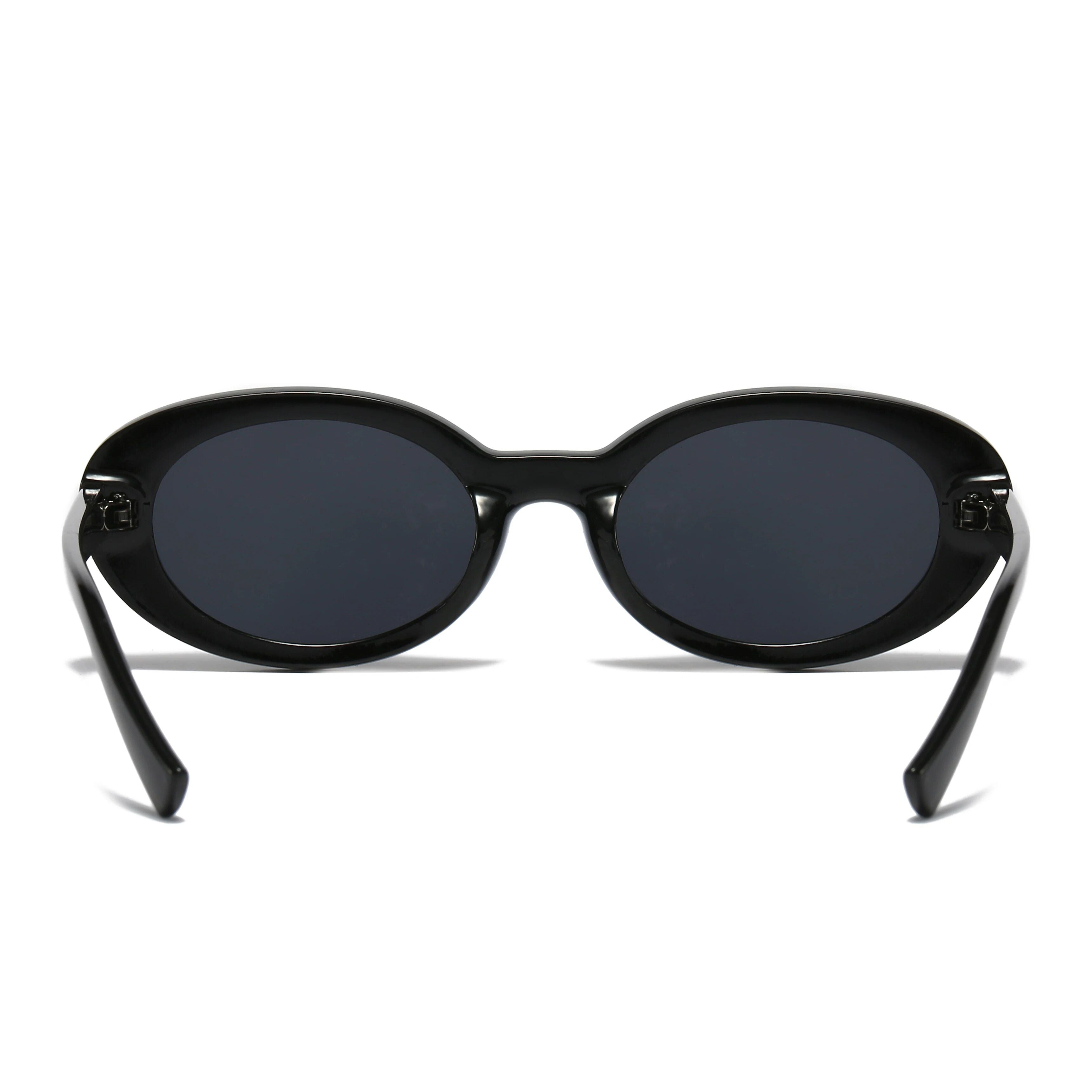 Chic Oval Retro Sunglasses