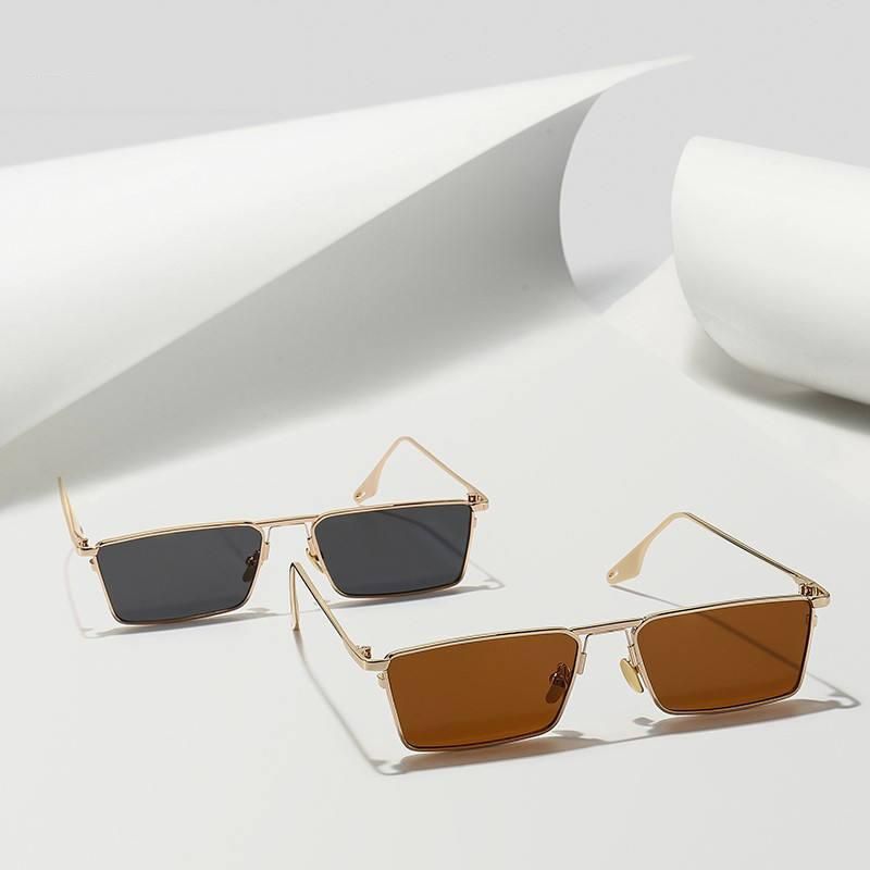 Vintage Rectangle UV400 Sunglasses