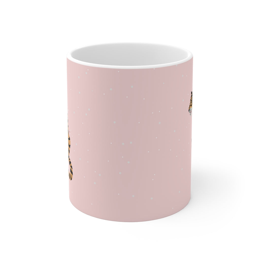 Pink Leopard Mug