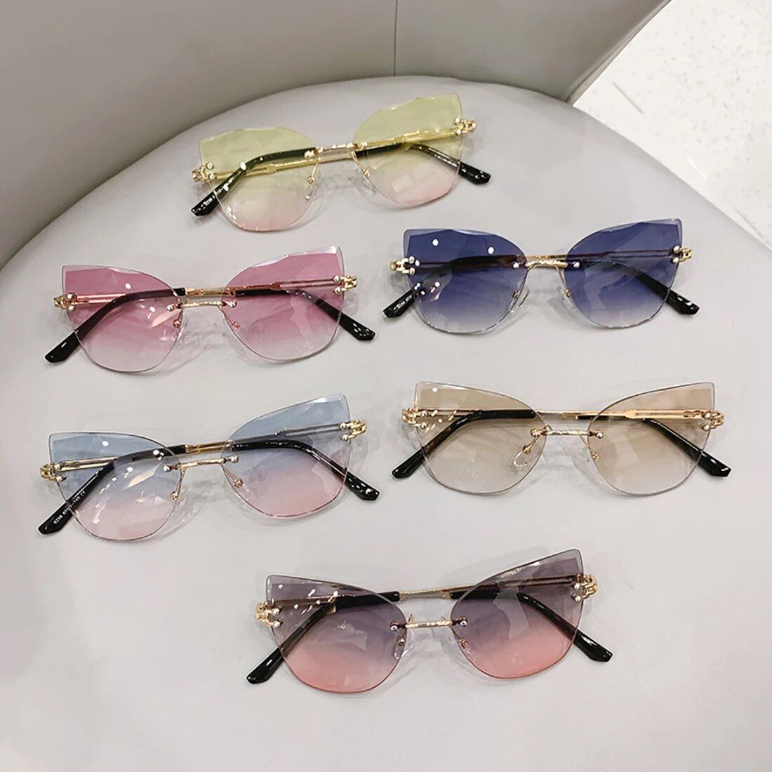 Luxury Cat Eye Sunglasses 2023