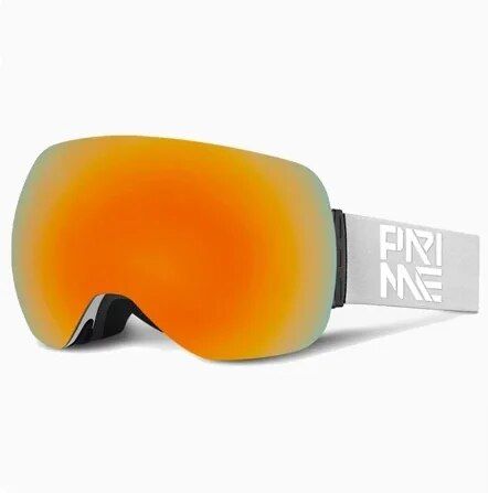 Quick-Change Magnetic Ski Goggles - Anti-Fog, Dual Layer Lens for Snowboarding & Skiing