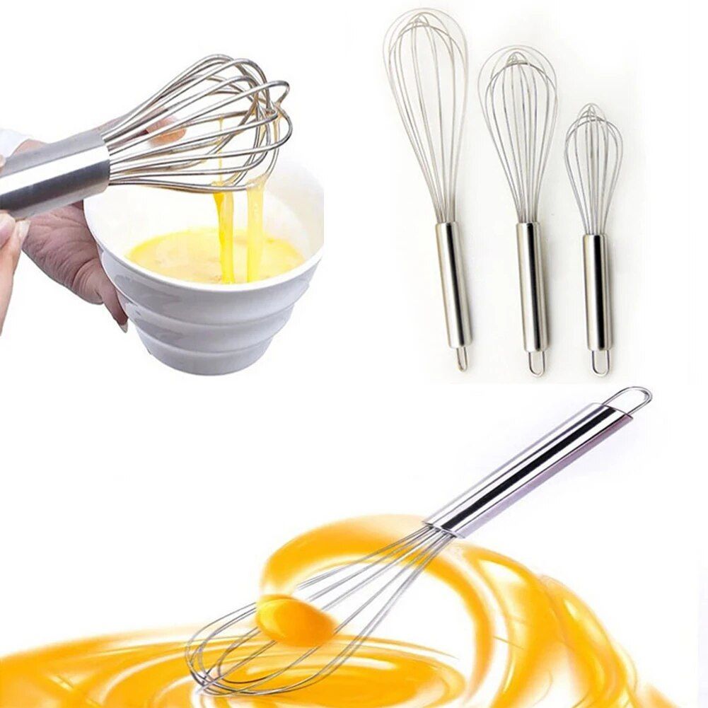 Versatile Stainless Steel Whisk