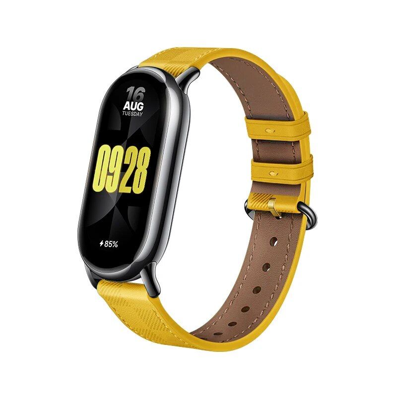 Luxury Leather & Canvas Strap for Fitness Tracker - Durable, Stylish & Comfortable