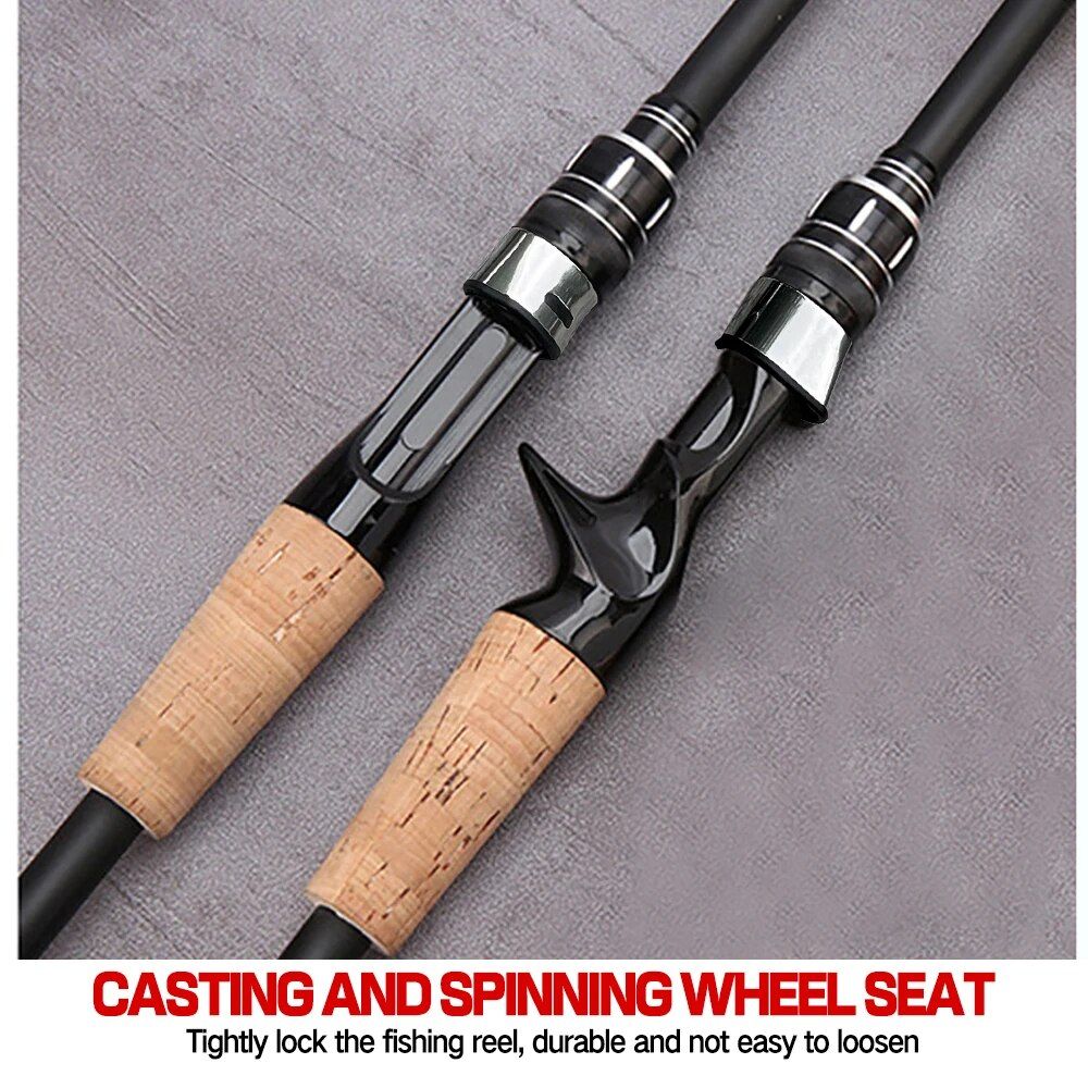 Professional Telescopic Baitcasting Fishing Rod