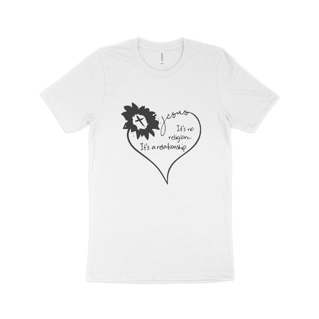 Jesus It's a Relationship Unisex Jersey T-Shirt Made in USA