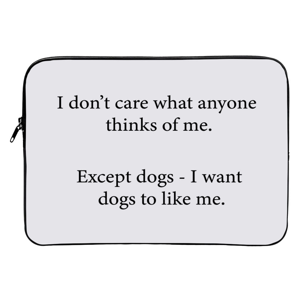 Dog Lover MacBook Air 14" Sleeve - Printed Laptop Sleeve - Funny MacBook Sleeve