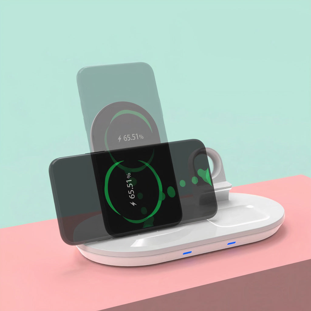 4-in-1 Wireless Device Charging Station