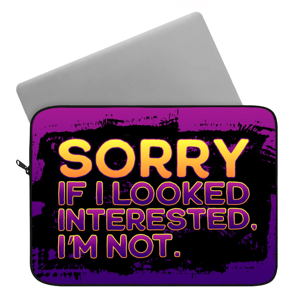 Sarcastic Dell 16" Sleeve - Graphic Laptop Sleeve - Funny Design Laptop Sleeve with Zipper