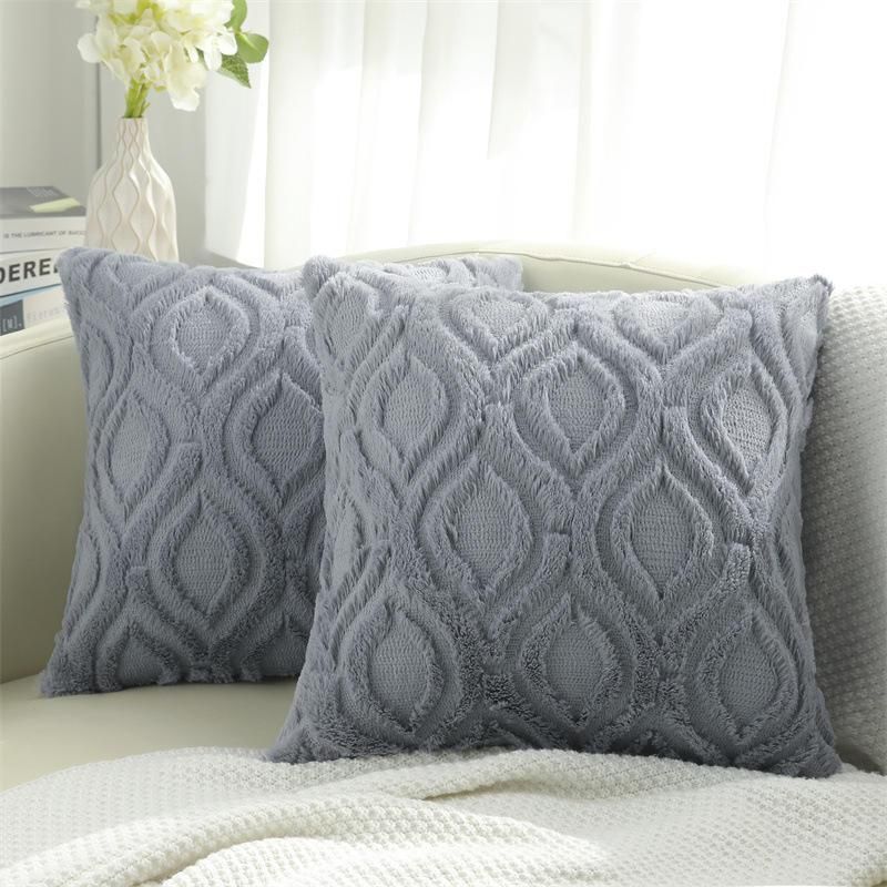 Luxury Geometric Cotton-Linen Throw Pillow Cover