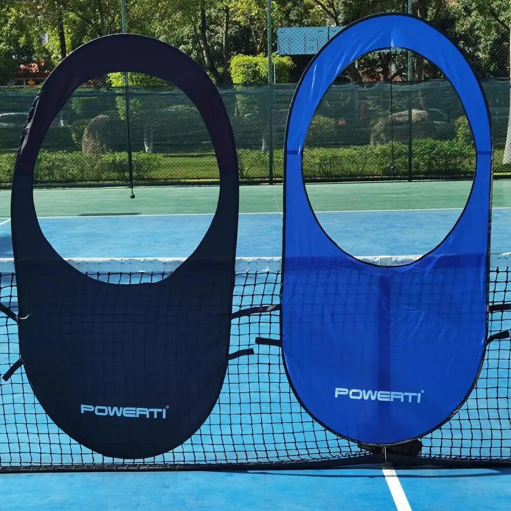 Portable Tennis Training Target Rings - Foldable & Durable Practice Aid