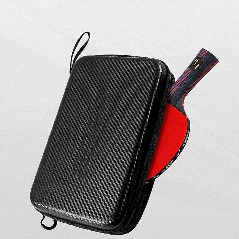 Premium EVA Hard Shell Table Tennis Racket Case - Portable & Waterproof Ping Pong Paddle Storage Box