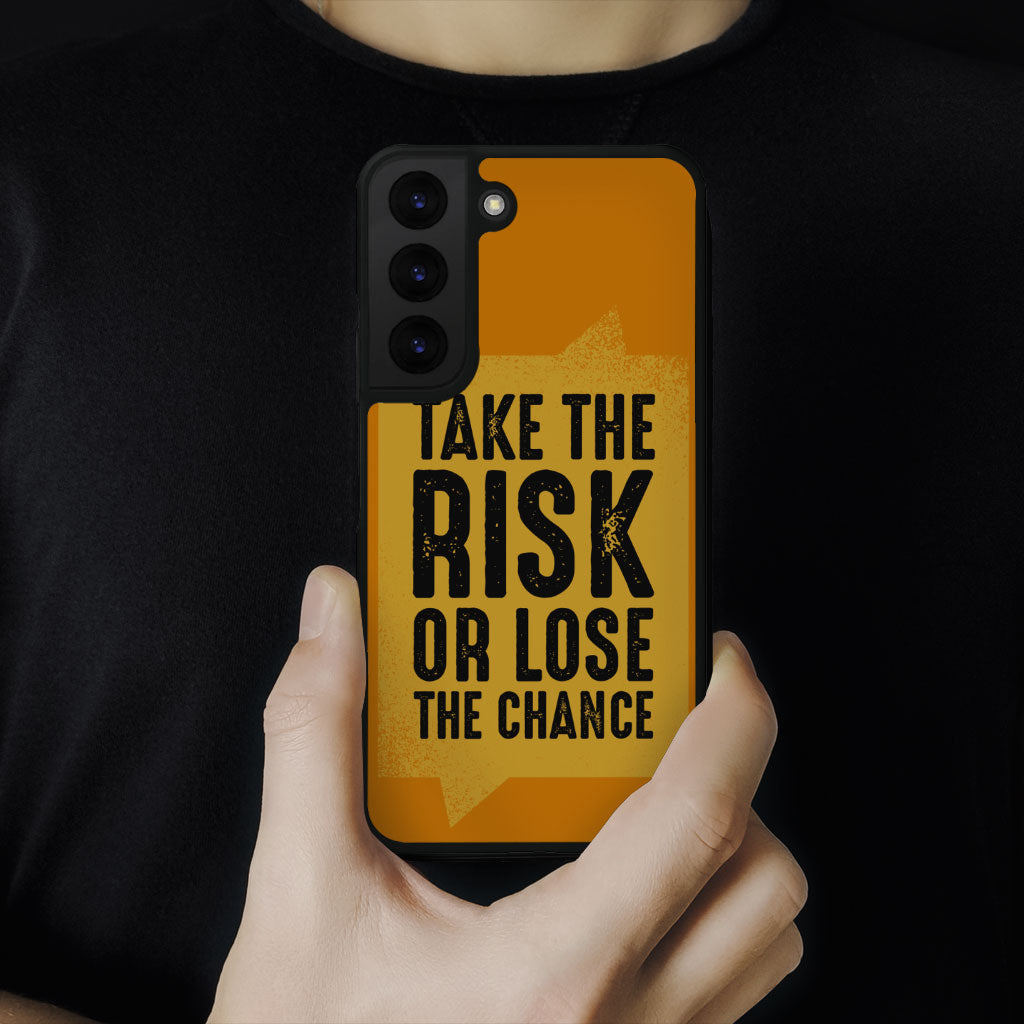 Take the Risk Samsung S22 Plus Phone Case - Cool Phone Case for Samsung S22 Plus - Trendy Samsung S22 Plus Phone Case