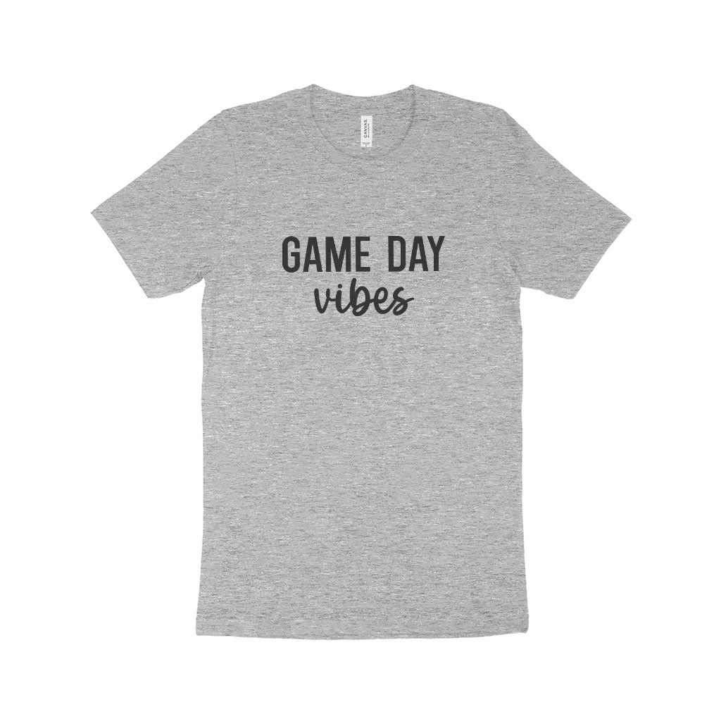 Game Day Vibes Unisex Jersey T-Shirt Made in USA