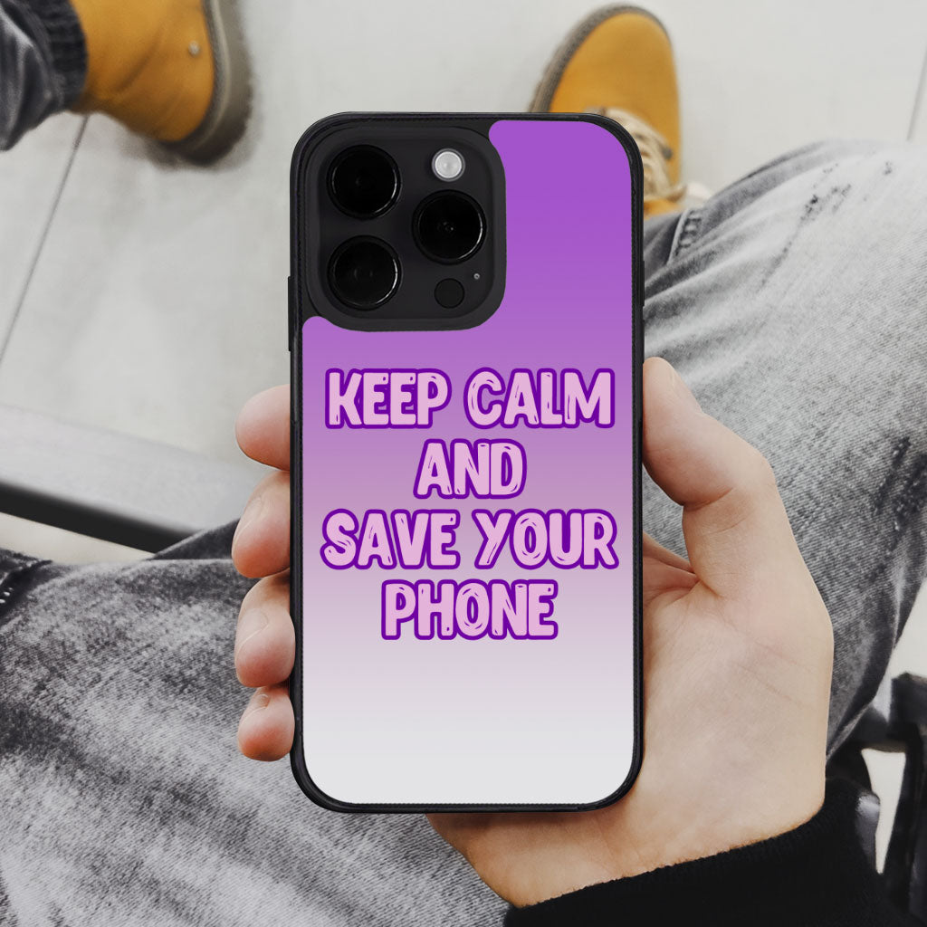 Keep Calm iPhone 14 Pro Case - Cool Phone Case for iPhone 14 Pro - Trendy iPhone 14 Pro Case