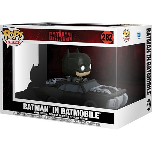 The Batman in Batmobile Super Deluxe Funko Pop! Vinyl Vehicle