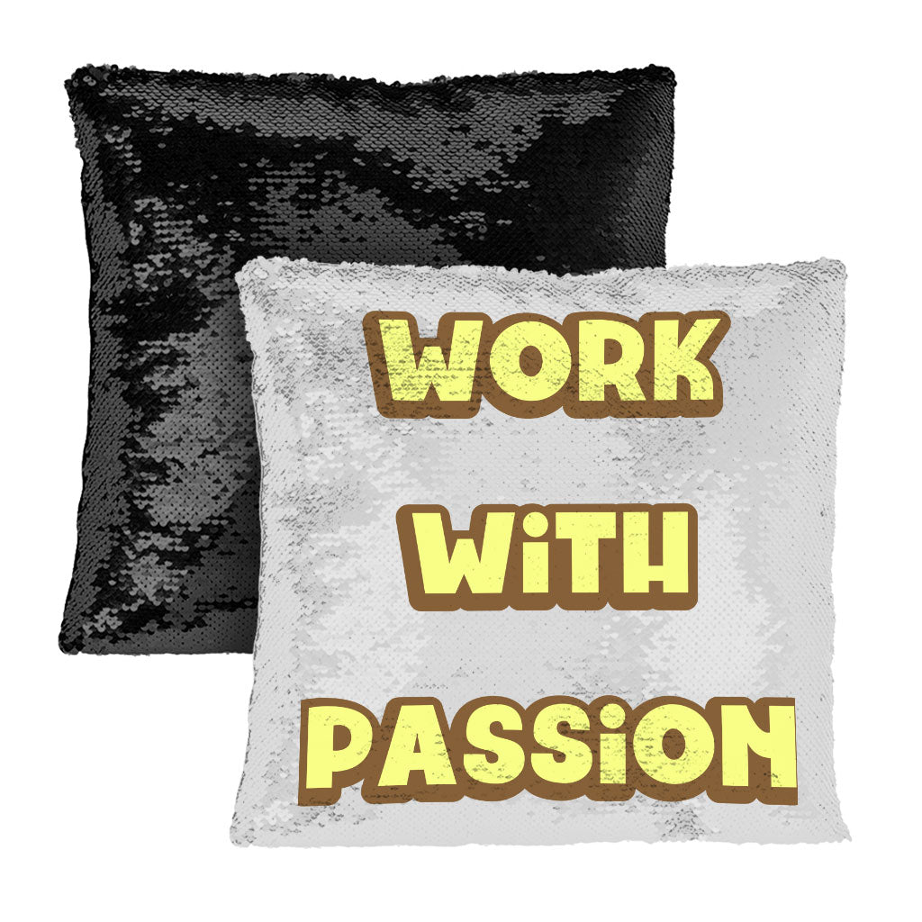 Motivational Sequin Pillow Case - Saying Pillow Case - Cute Pillowcase