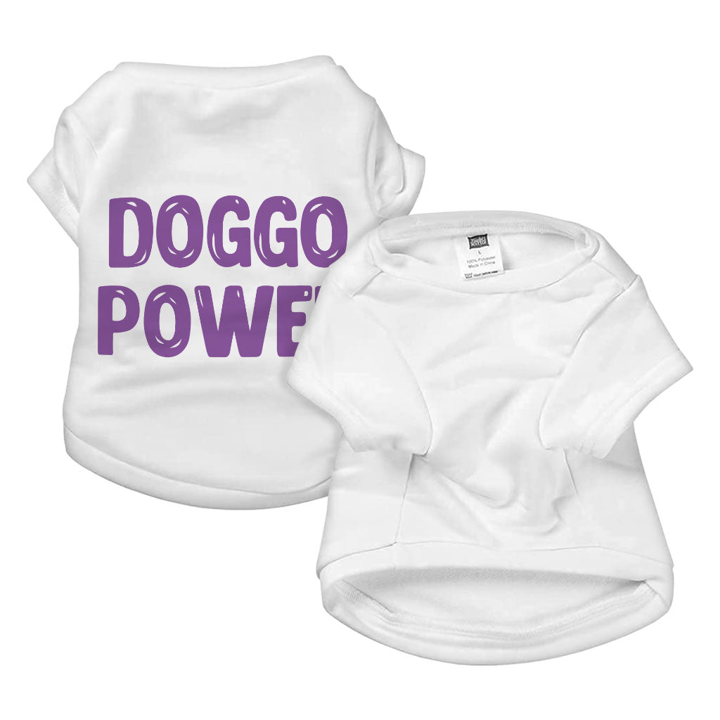 Cool Print Dog T-Shirt - Cool Design Dog Shirt - Themed Dog Clothing