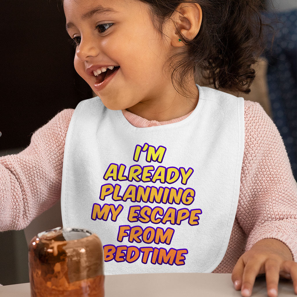 Funny Design Baby Bibs - Cool Saying Baby Feeding Bibs - Printed Bibs for Eating