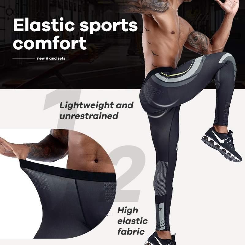 Men's Quick-Dry Compression Sports Leggings