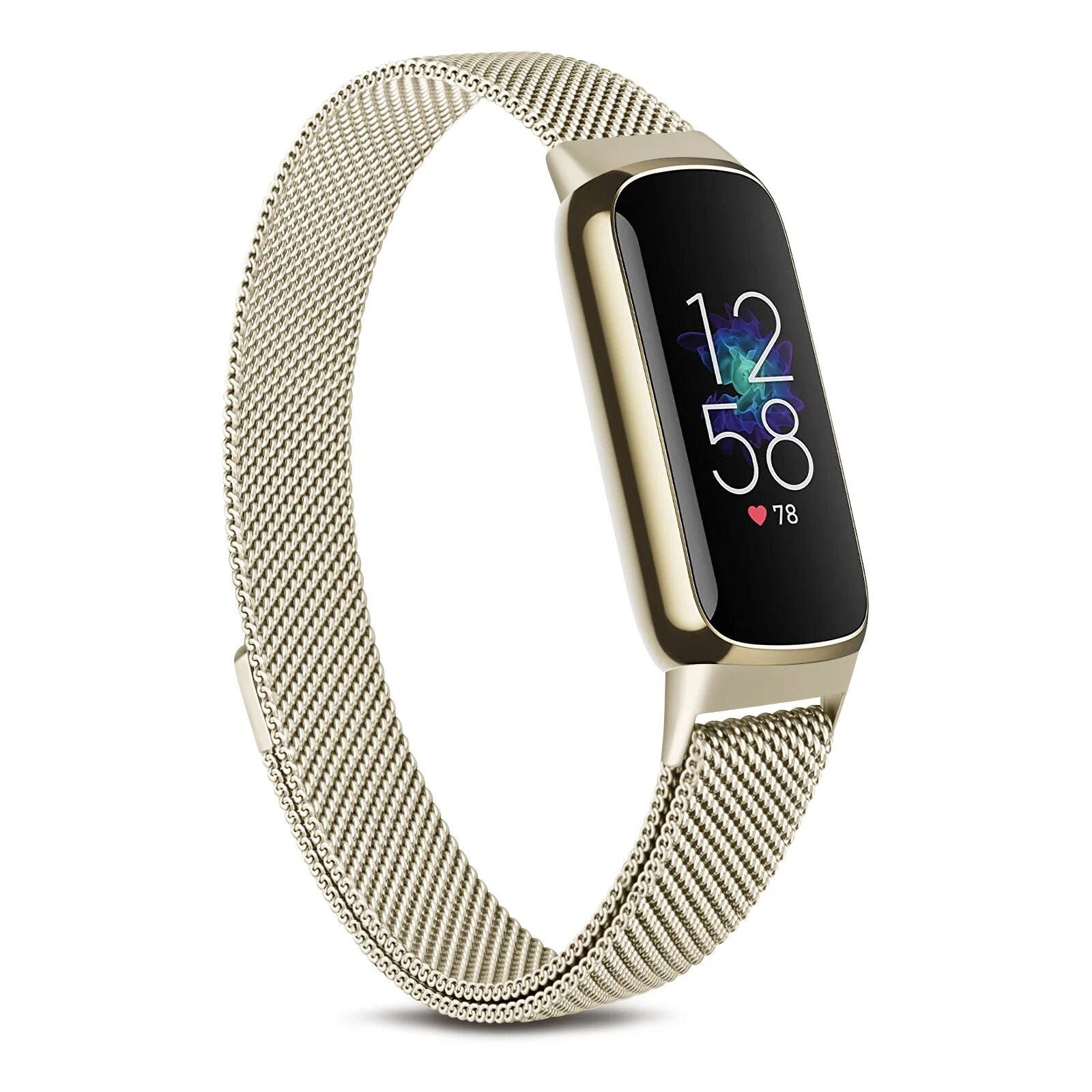 Fitness Enthusiasts' Choice: Magnetic Milanese Sport Strap for Fitbit Luxe