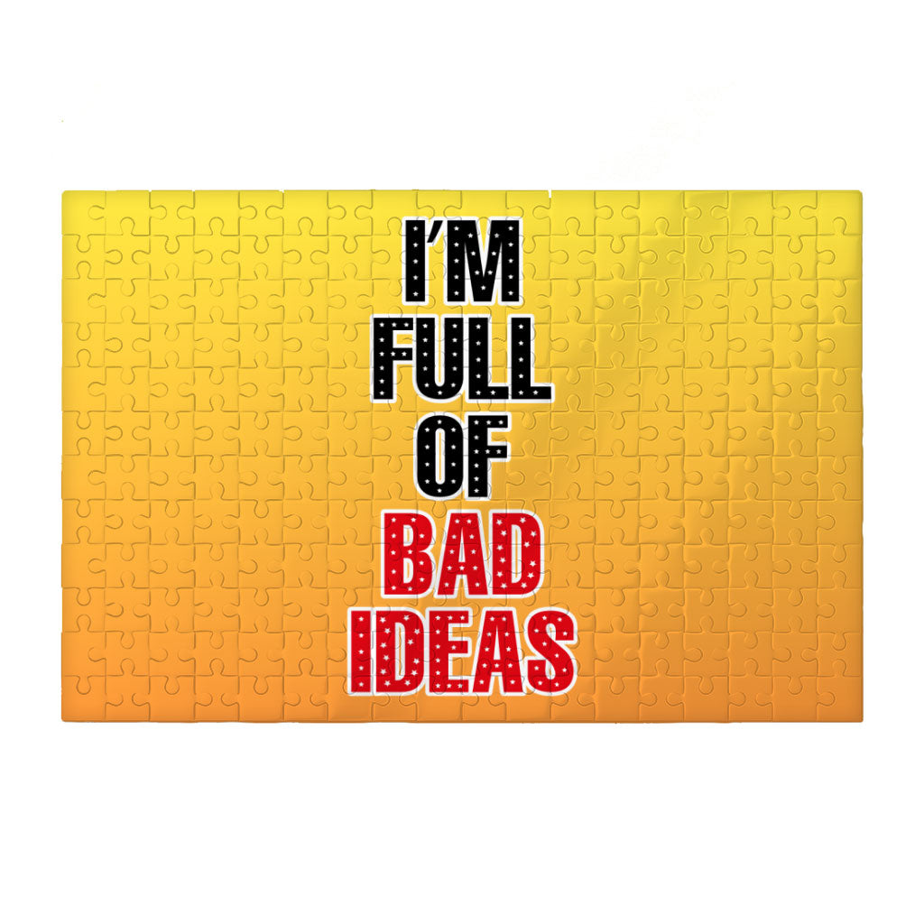 Funny Quote Puzzles - Cool Design Jigsaw Puzzle - Printed Puzzles