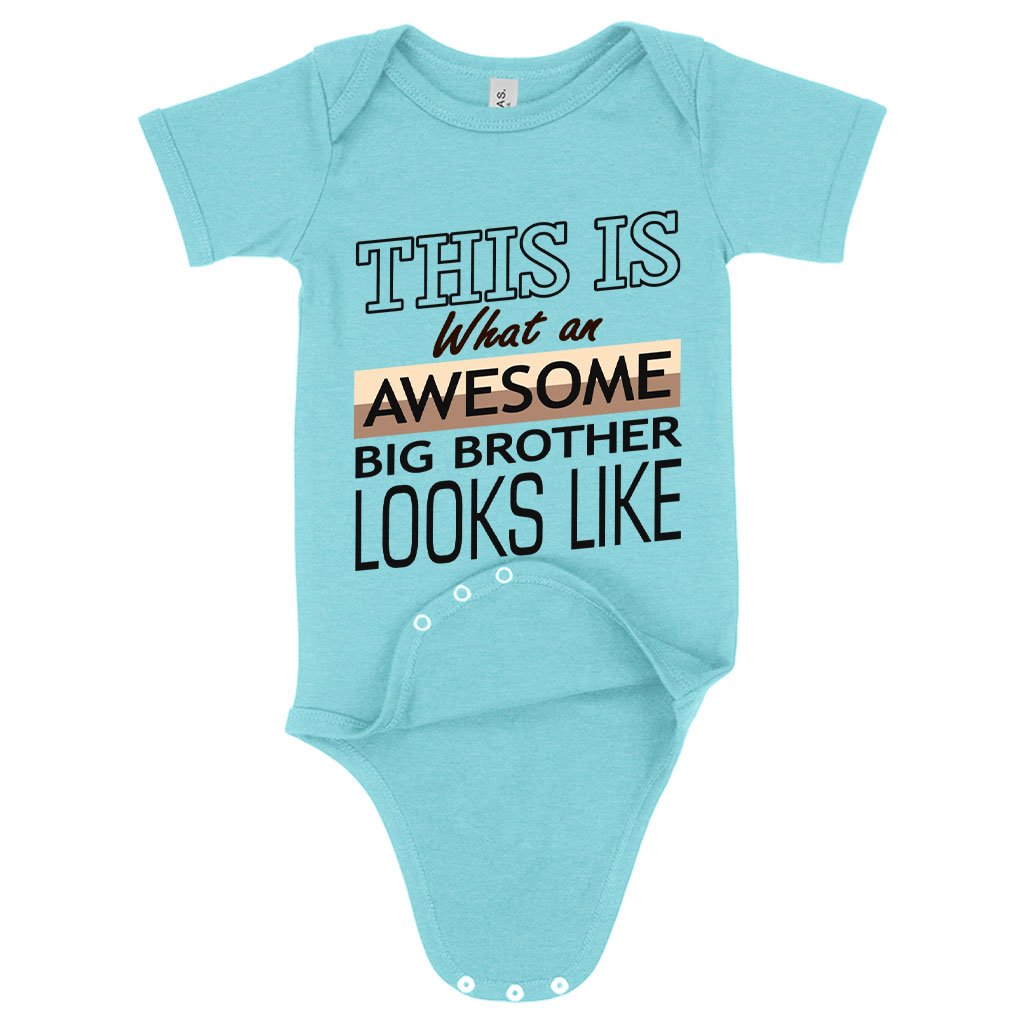 Baby Awesome Big Brother Onesie - I'm the Big Brother Onesie - Funny Family Onesie