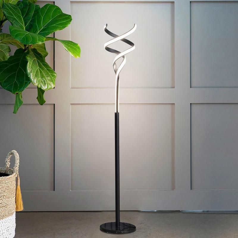 Contemporary Minimalist LED Strip Floor Lamp - Perfect for Modern Living Spaces