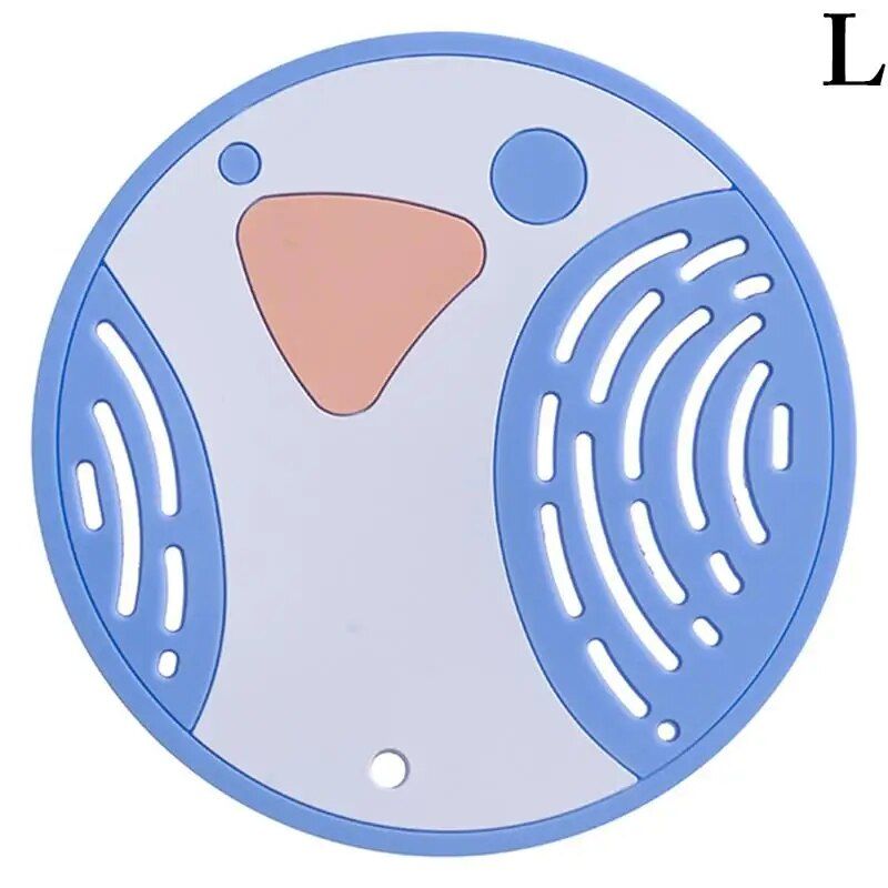 Cute Cartoon Silicone Trivet Mat - Colorful Heat Resistant Coasters