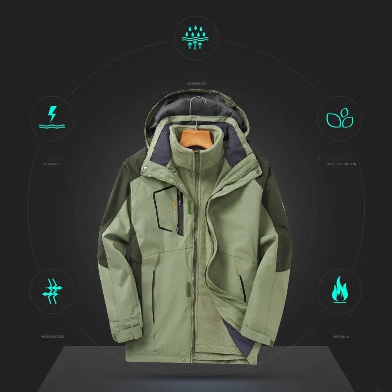 Waterproof 2-in-1 Winter Outdoor Jacket