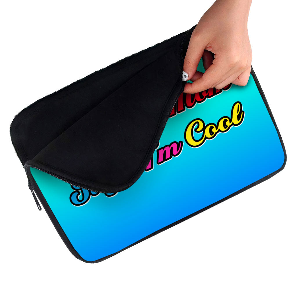 Colorful iPad Sleeve - Quote Tablet Sleeve - Funny Carrying Case