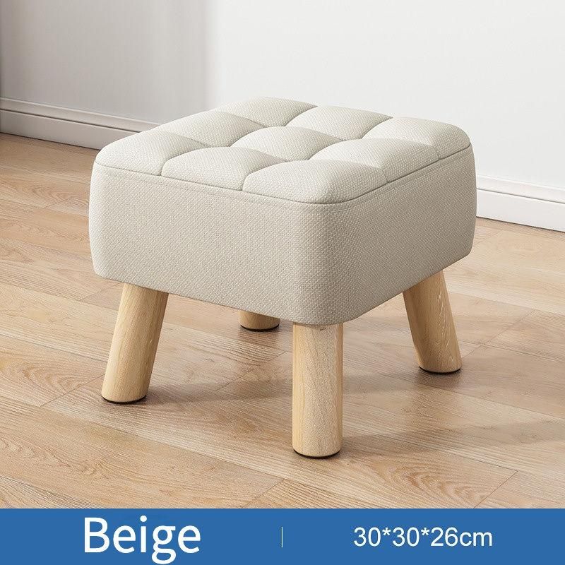 Modern Minimalist Round Ottoman Stool