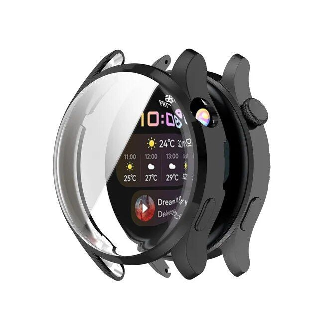 48mm/46mm Soft TPU All-Around Protective Case & Screen Protector for Huawei Watch 3