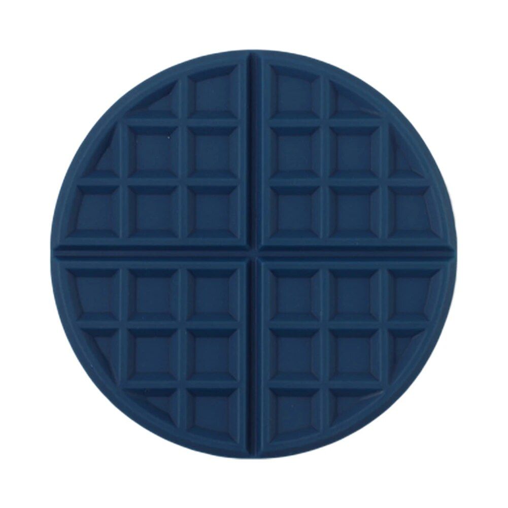 Heat-Resistant Silicone Waffle Trivet - Multipurpose Table Mat and Pot Holder